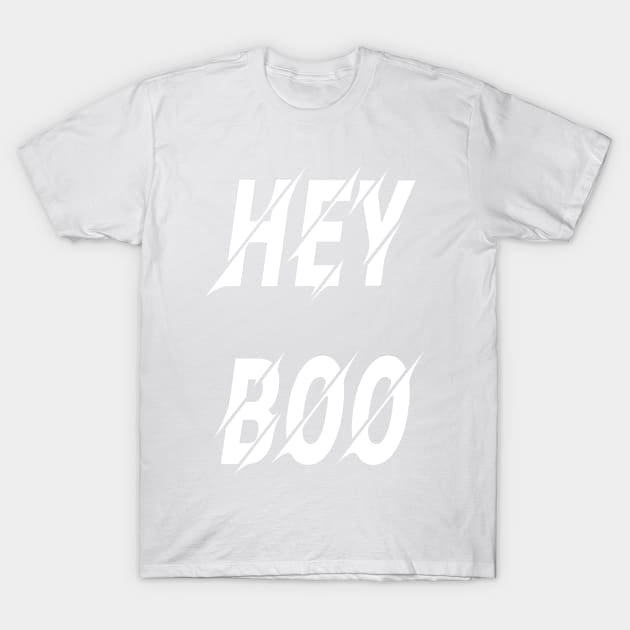 Hey Boo ,Funny Halloween ,Teacher Halloween, Halloween Party T-Shirt by Islanr